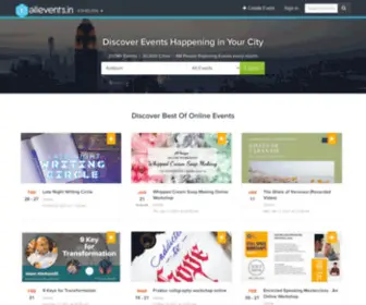 Allevents.by(Discover Events Happening in Your City) Screenshot