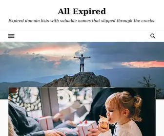 Allexpired.com(Allexpired) Screenshot