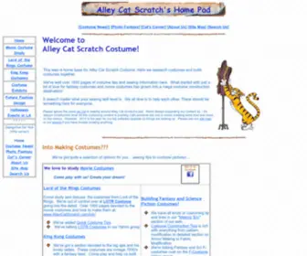 Alleycatscratch.com(Alley Cat Scratch's Home Pad) Screenshot