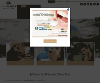 Allfamilydentalcareeverett.com(Dentist in Everett) Screenshot