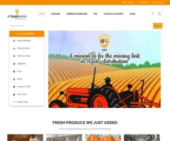 Allfarmersonline.com(All Farmers Online) Screenshot