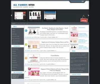 Allfashionsites.com(All Fashion Sites) Screenshot