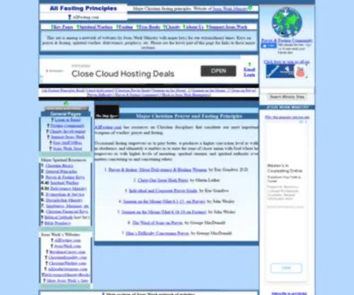 Allfasting.com(All Fasting Principles) Screenshot