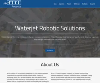Allfirobotics.com(ALLFI Robotics Inc) Screenshot