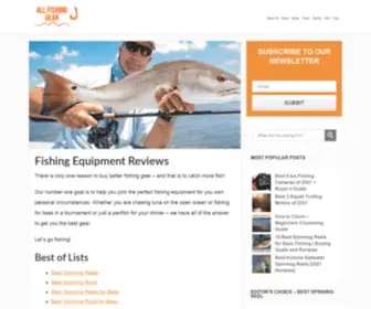 Allfishinggears.com(All Fishing Gear) Screenshot