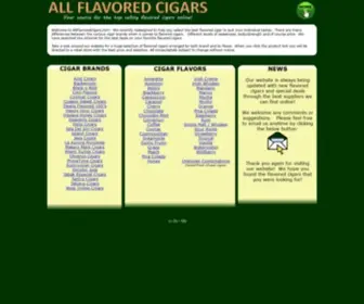 Allflavoredcigars.com(Flavored Cigars Online) Screenshot