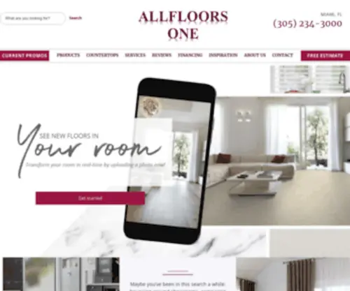Allfloors.com(Flooring Company) Screenshot