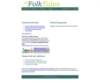 Allfolktales.com(Folk tales from West Africa) Screenshot