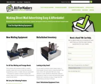 Allformailers.com(All For Mailers) Screenshot