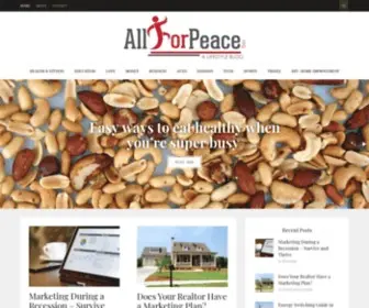 Allforpeace.org Screenshot