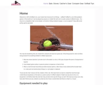 Allforsoftball.com(AllForSoftball) Screenshot