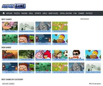 Allfreegame.com(Play All Free Online Games) Screenshot