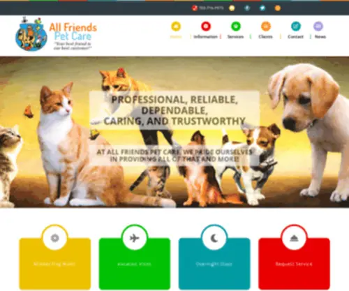 Allfriendspetcare.com(Allfriendspetcare) Screenshot