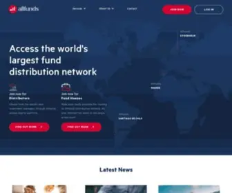 Allfunds.com(The world's largest fund distribution network) Screenshot