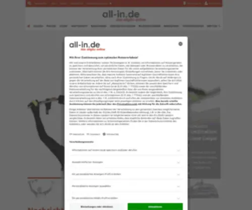 Allgaeu-Dialekt.de(Allgäu) Screenshot