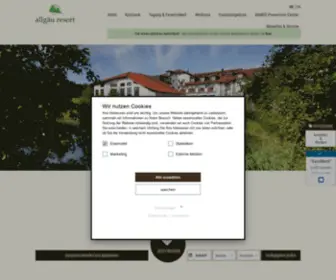 Allgaeu-Resort.de(Willkommen im 4) Screenshot