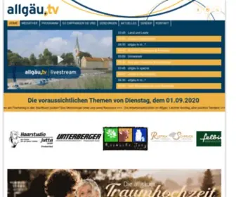 Allgaeu-TV.de(Allgaeu TV) Screenshot