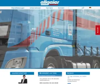 Allgaier.com(Fotografie Stuttgart: Fotostudio Herb Allgaier) Screenshot