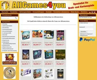 Allgames4You.de(Spezialist für Brett) Screenshot