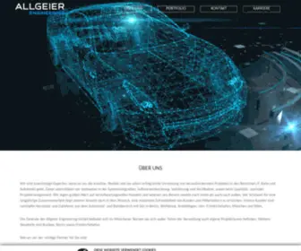 Allgeier-Engineering.com(Allgeier Engineering) Screenshot