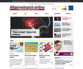 Allgemeinarzt-Online.de(Home • allgemeinarzt) Screenshot