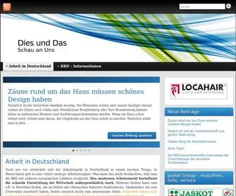 Allgemeineweb.de(Dies und Das) Screenshot