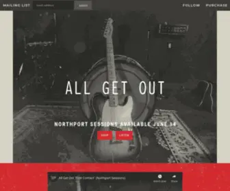 Allgetoutmusic.com(All Get Out) Screenshot