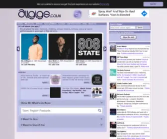 Allgigs.co.uk(Find UK Gig Tickets) Screenshot