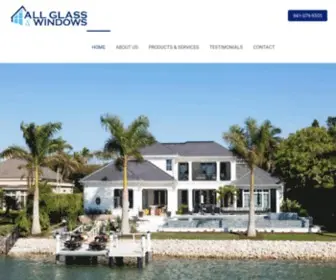 Allglasswindows.com(Glass Windows & Doors) Screenshot