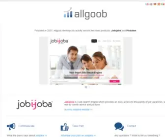 Allgoob.com(Qualified web audience and semantic search engines) Screenshot