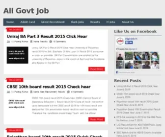 AllgovJob.in(All Gov Job) Screenshot