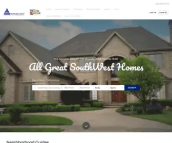 Allgreatsouthwesthomes.com(All Great SouthWest Homes) Screenshot