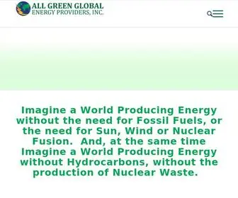 Allgreengep.com(Clean Green Energy) Screenshot