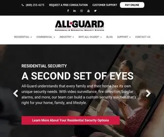 Allguardsystems.com(All Guard Systems Website) Screenshot