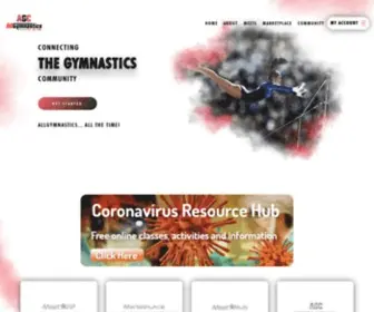 Allgymnastics.com(Gymnastics meets registration) Screenshot