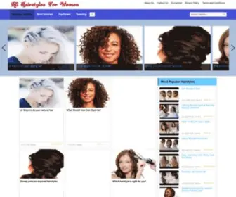 Allhairstylesforwomen.com(All Women Haircut Styles) Screenshot