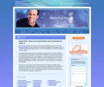 Allhappysmiles.com(Clearwater Dentist) Screenshot