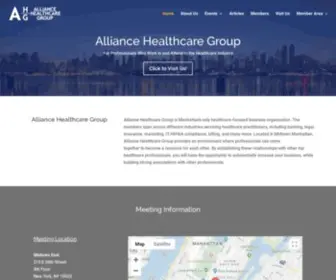 Allhealthgroup.com(Come find out why Alliance Healthcare Group) Screenshot