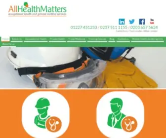 Allhealthmatters.co.uk(All Health Matters) Screenshot