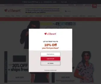 Allheart.net(Medical Scrubs) Screenshot