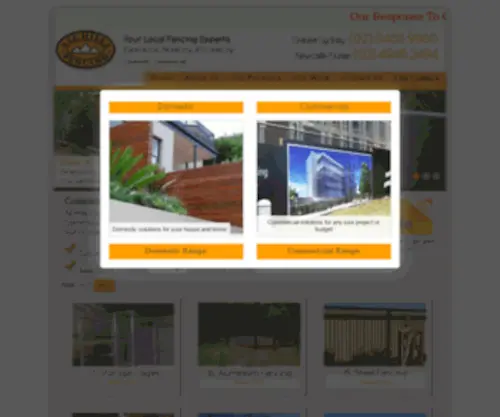 Allhills.com.au(All Hills Fencing) Screenshot