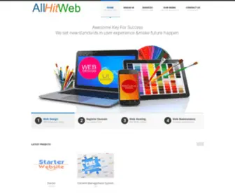 Allhitweb.com(Awesome Key For Success) Screenshot