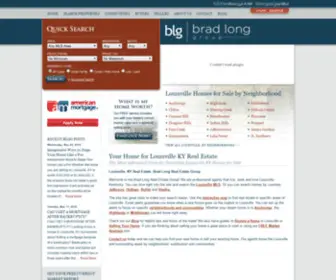 Allhomesinlouisville.com(Search MLS Properties for Sale in Louisville KY) Screenshot