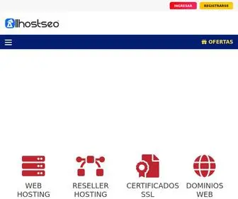 Allhostseo.com(Alojamiento Web en Perú con dominio Gratis) Screenshot