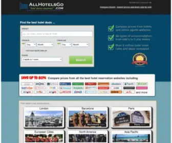 Allhotelsgo.com(Compare Hotels) Screenshot