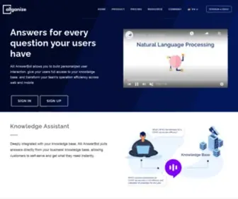 Alli.ai(Allganize) Screenshot