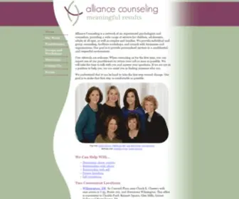 Alliance-Counseling.com(Alliance Counseling) Screenshot