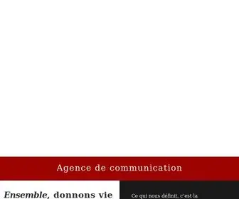 Alliance-Cube.com(Agence de communication à Nice) Screenshot