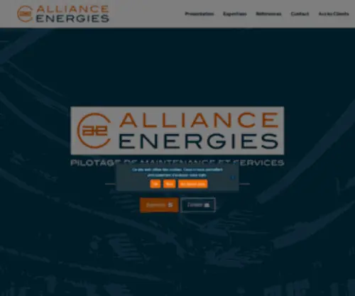 Alliance-Energies.fr(Alliance Energies) Screenshot