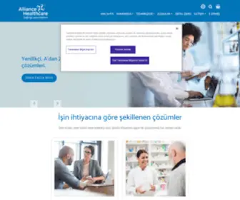 Alliance-Healthcare.com.tr(Ana Sayfa) Screenshot